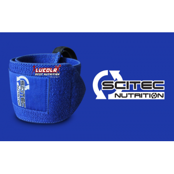 Muñequera Scitec Azul